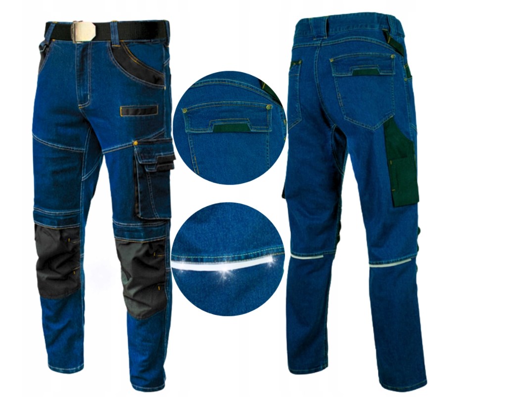 spodnie robocze jeansy